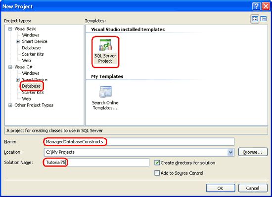 在ASP.NET 2.0中操作数据之七十三：用Managed Code创建存储过程和用户自定义函数(上部分)