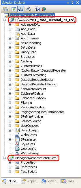 在ASP.NET 2.0中操作数据之七十三：用Managed Code创建存储过程和用户自定义函数(上部分)