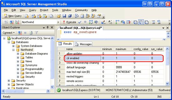 在ASP.NET 2.0中操作数据之七十三：用Managed Code创建存储过程和用户自定义函数(上部分)