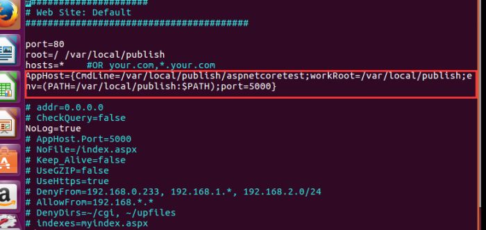 ubuntu16.4下用jexus部署ASP.NET Core环境