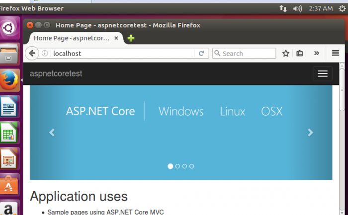 ubuntu16.4下用jexus部署ASP.NET Core环境