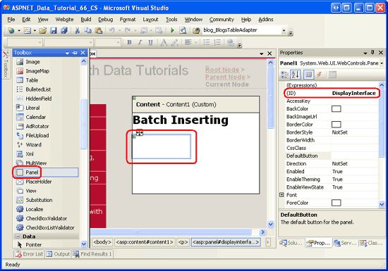 在ASP.NET 2.0中操作数据之六十四：GridView批量添加数据