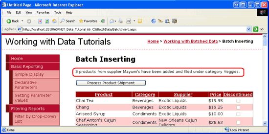 在ASP.NET 2.0中操作数据之六十四：GridView批量添加数据