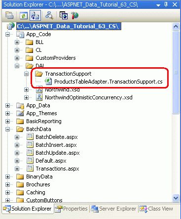 在ASP.NET 2.0中操作数据之六十一：在事务里对数据库修改进行封装