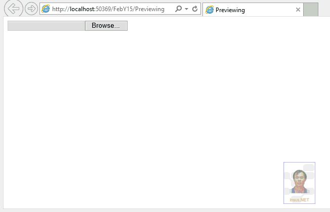 ASP.NET MVC图片上传前预览简单实现