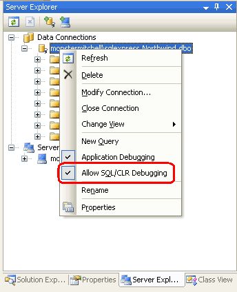 在ASP.NET 2.0中操作数据之七十四：用Managed Code创建存储过程和用户自定义函数(下部分)