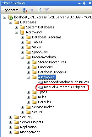 在ASP.NET 2.0中操作数据之七十四：用Managed Code创建存储过程和用户自定义函数(下部分)