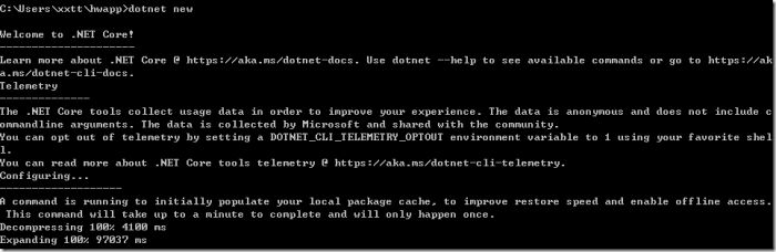 .NET Core Windows环境安装配置教程