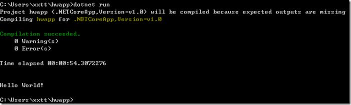 .NET Core Windows环境安装配置教程
