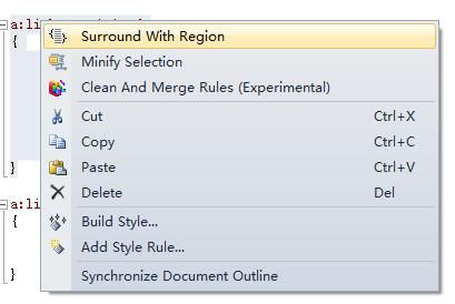 最锋利的Visual Studio Web开发工具扩展：Web Essentials使用详解