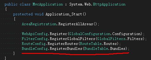 ASP.NET MVC中使用Bundle打包压缩js和css的方法