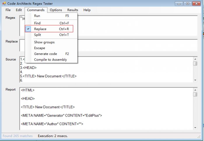 MyEclipse删除网上复制下来的来代码带有的行号(正则去除行号)