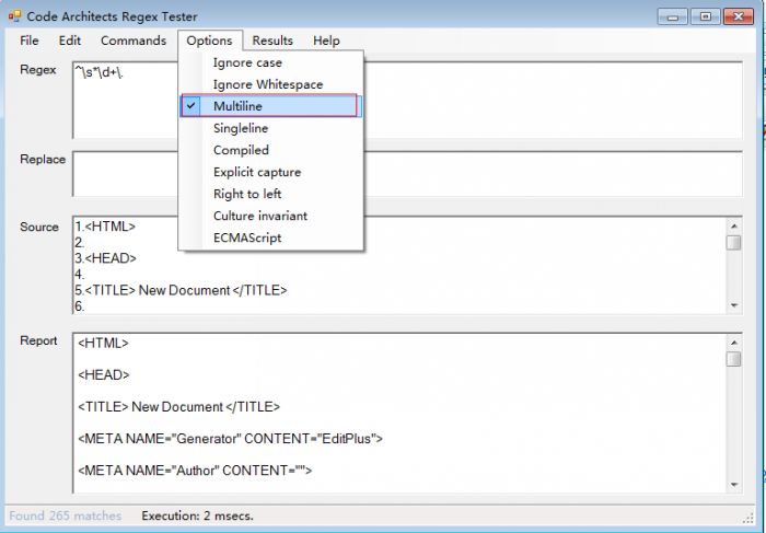 MyEclipse删除网上复制下来的来代码带有的行号(正则去除行号)