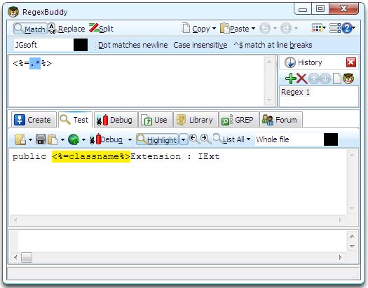 实用正则表达式匹配和替换大全
