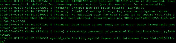 Centos6.5编译安装mysql 5.7.14 详细教程
