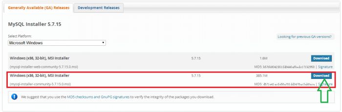 Mysql 5.7 服务下载安装图文教程(经典版)