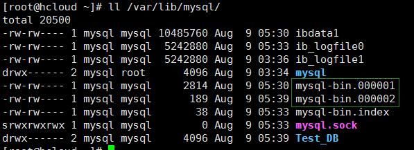 Linux上通过binlog文件恢复mysql数据库详细步骤