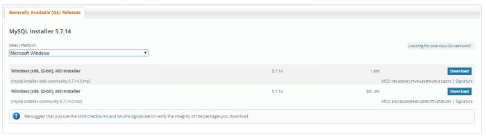 mysql 5.7.14 安装配置图文教程