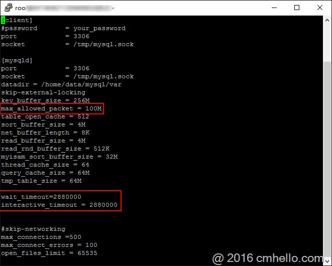 LNMP下使用命令行导出导入MySQL数据库的方法