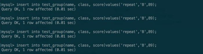 MYSQL GROUP BY用法详解