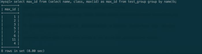 MYSQL GROUP BY用法详解