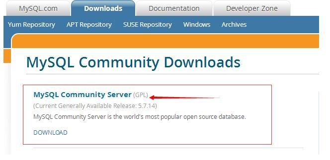 mysql 5.7.14 下载安装配置方法图文教程