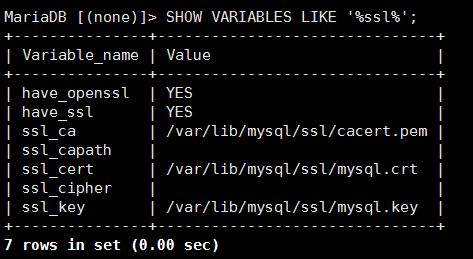 linux系统中使用openssl实现mysql主从复制