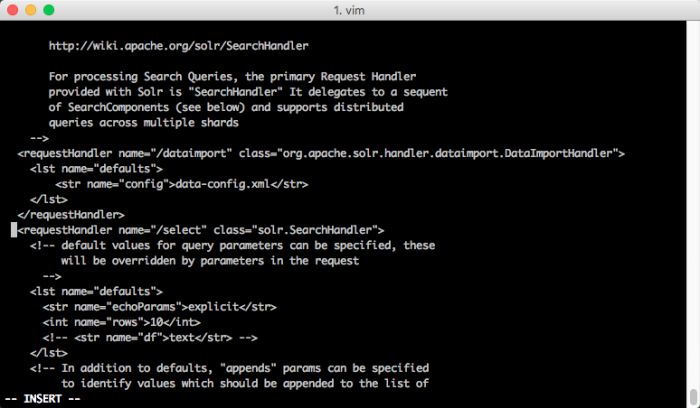 macOS安装Solr并索引MySQL