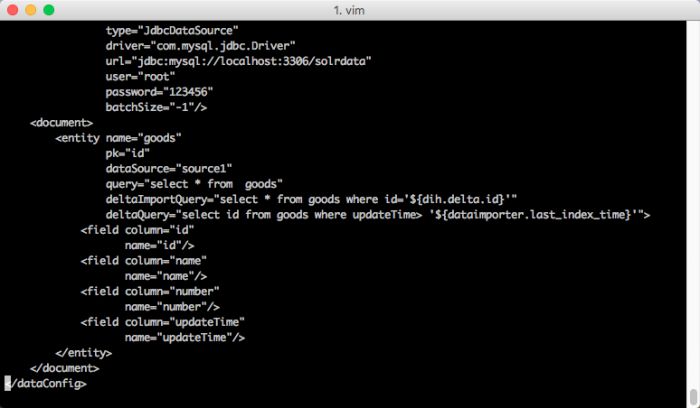 macOS安装Solr并索引MySQL