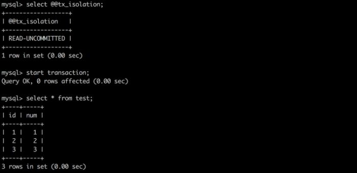深入理解Mysql的四种隔离级别