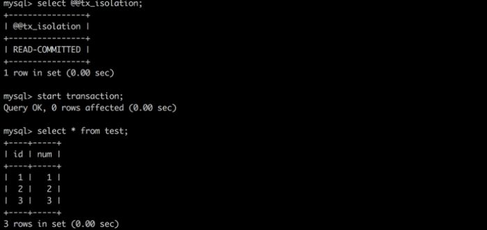 深入理解Mysql的四种隔离级别