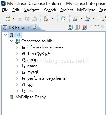 MyEclipse连接MySQL数据库图文教程