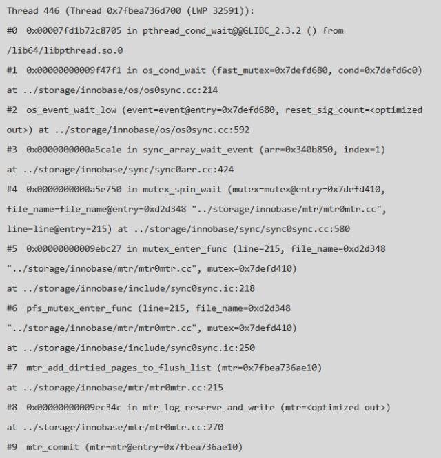 MySQL redo死锁问题排查及解决过程分析