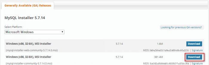 mysql 5.7.14 安装配置方法图文详细教程