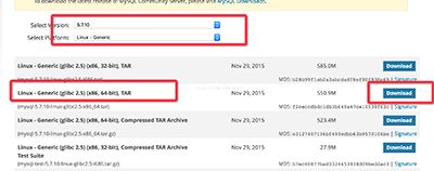 redhat7.1 安装mysql 5.7.10步骤详解(图文详解)