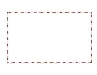 PS怎么绘制虚线长方形?