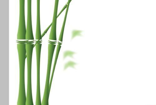 ps制作翠绿的竹子效果图