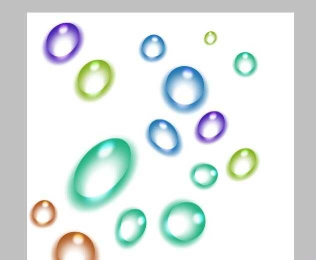 ps制作漂亮的水晶泡泡