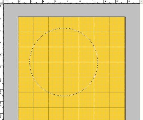 ps简单制作一个太极图案