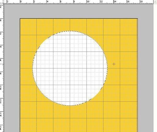 ps简单制作一个太极图案