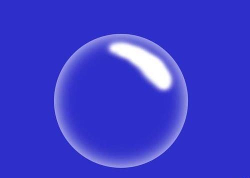 用ps简单制作透明的泡泡