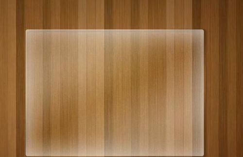 ps制作逼真的透明玻璃特效效果