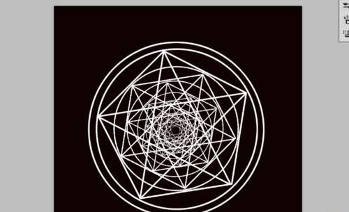 PS制作个性漂亮的发光星星