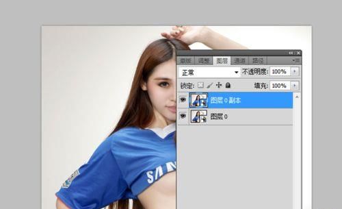 ps简单制作一副人体彩绘效果