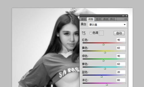 ps简单制作一副人体彩绘效果