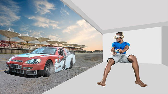 Photoshop制作逼真的3D眼镜海报