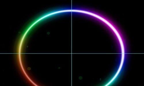 photoshop制作出任意数量的彩色圆环