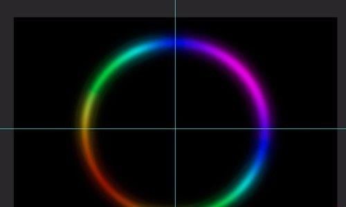 photoshop制作出任意数量的彩色圆环