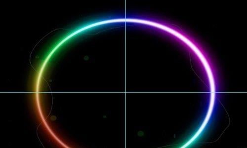 photoshop制作出任意数量的彩色圆环