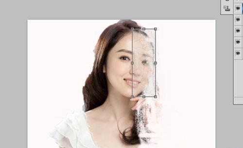 ps制作一副碎片特效的图像